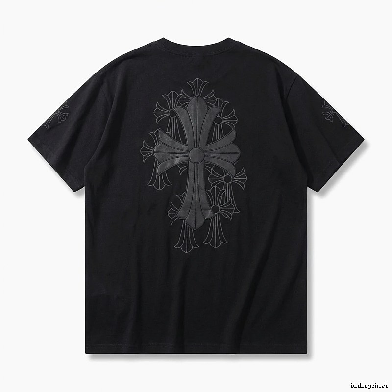 Chrome Hearts cross dark style short-sleeve shirt