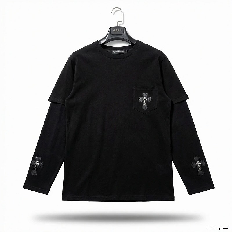Chrome Hearts Cross Dark Style Top