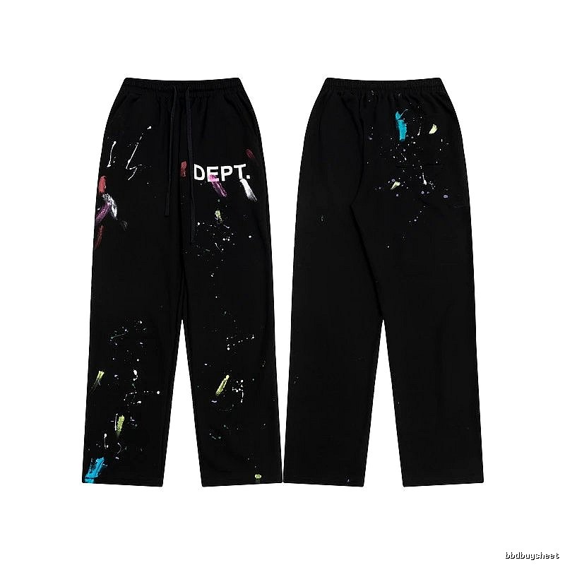 Chrome Hearts Premium Style Graphic sweatpants Black Printed Graphics for Resort Outfits