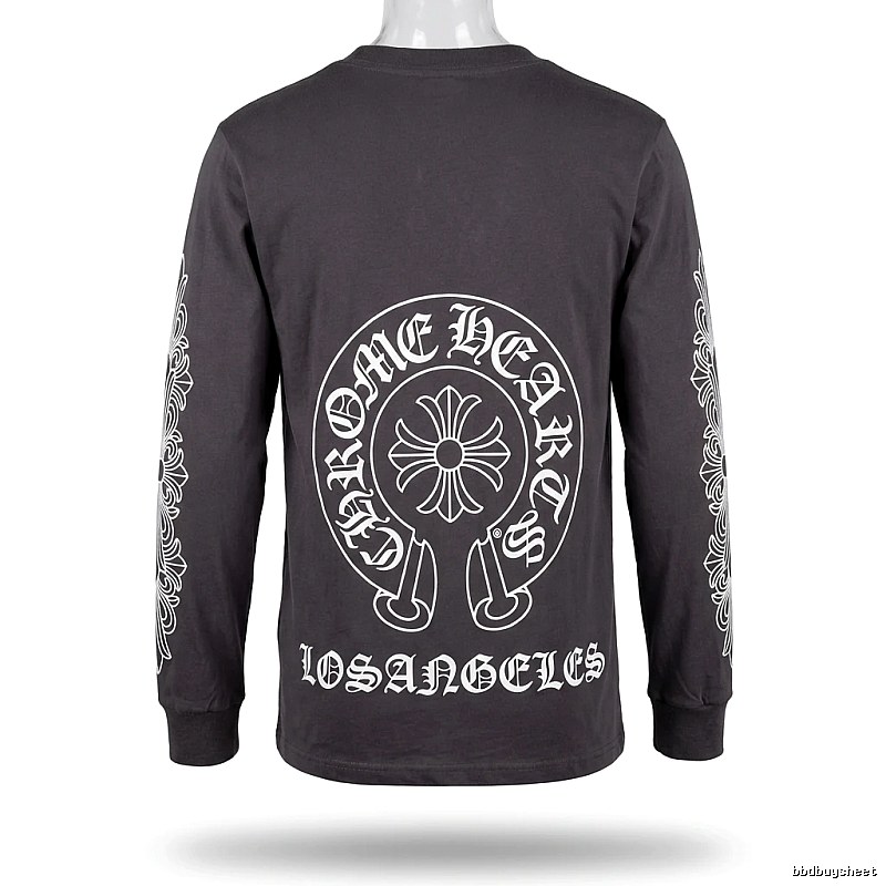 Chrome Hearts Print Dark Style Long-sleeve