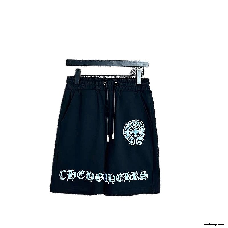 Chrome Hearts Streetwear Style Black Shorts