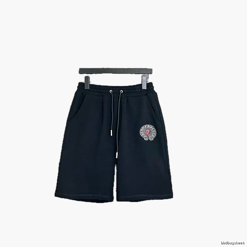 Chrome Hearts trendy black shorts