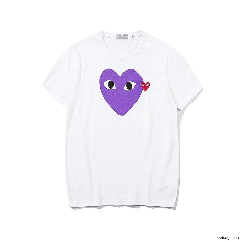 Comme des Garcons PLAY 2023-03 Style 2303 Heart Logo T-Shirt Campus Look