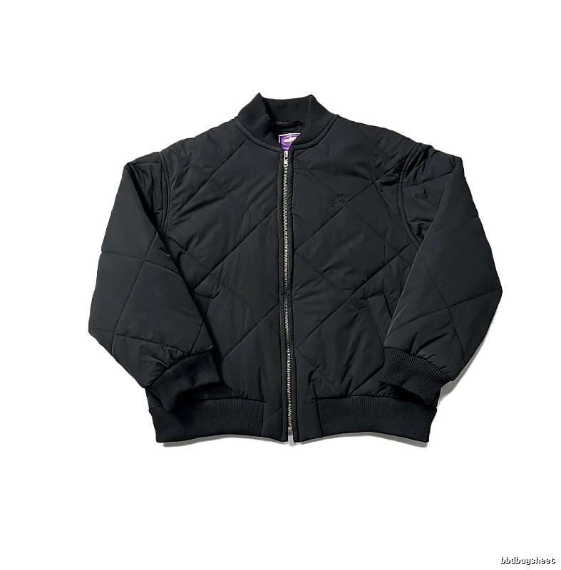Corteiz black quilted jacket