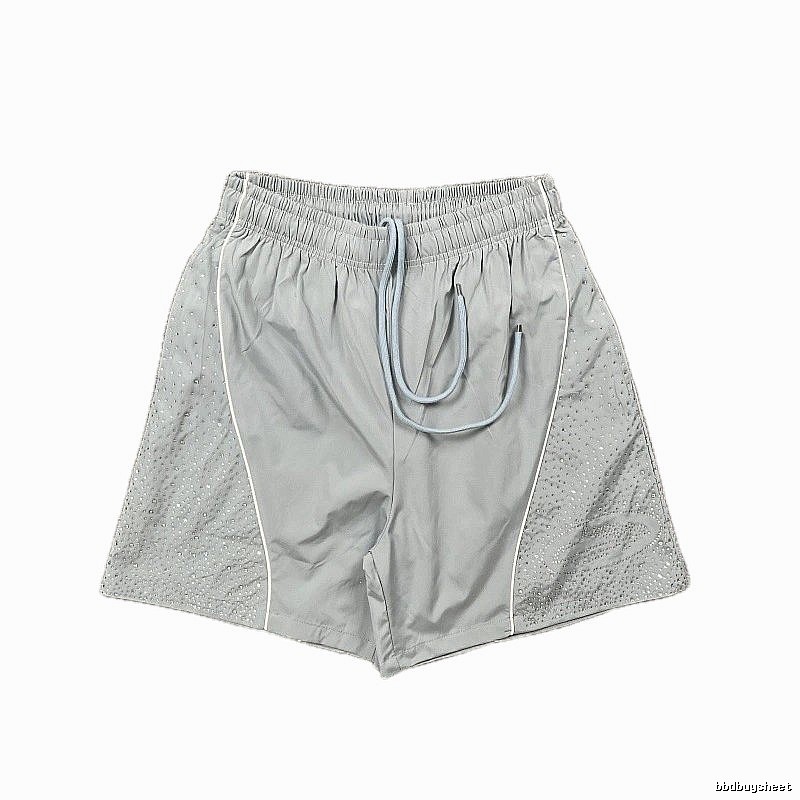 Corteiz Breathable Street Style Grey Sports Shorts