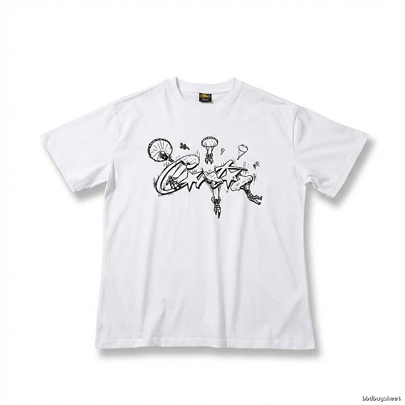 Corteiz Graffiti-style White T-shirt