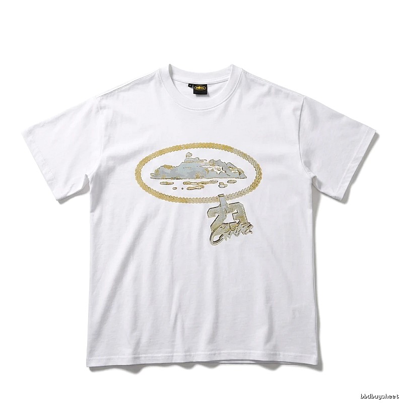 Corteiz Printed Trendy White T-shirt