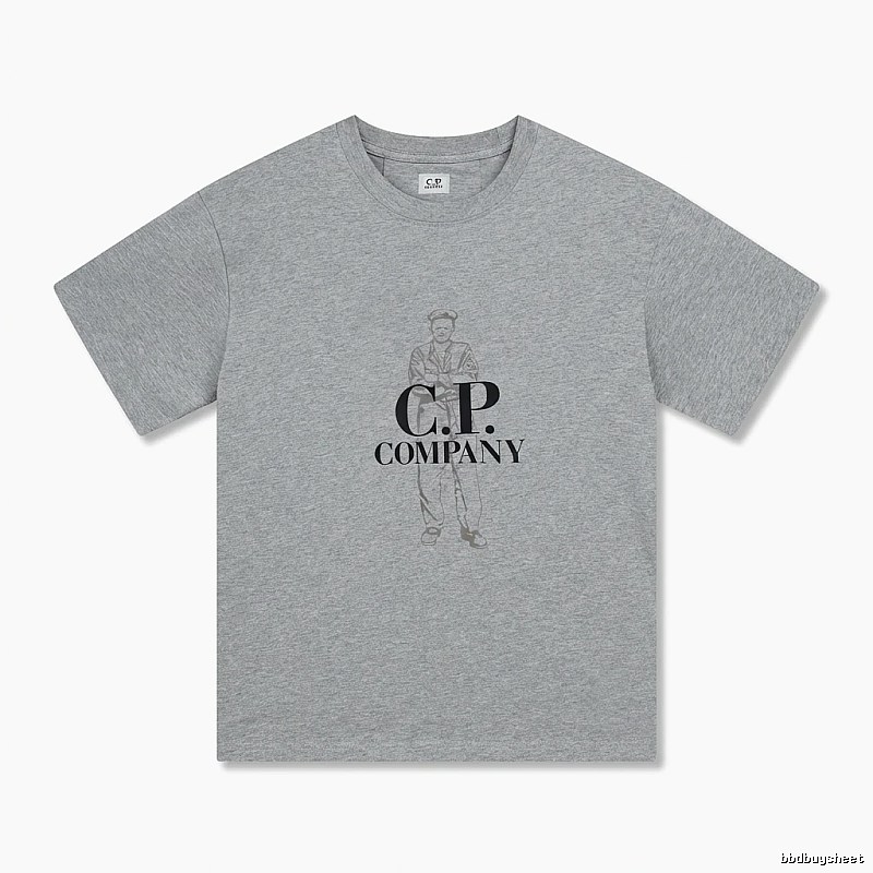 C.P. Retro Style Gray T-shirt