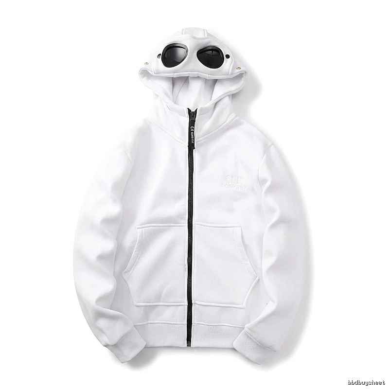 C.P. White Trendy and Cool Style Hoodie