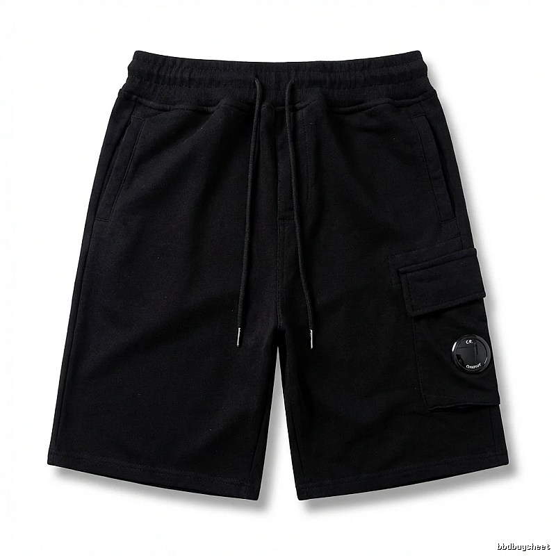 C.P. workwear style black shorts