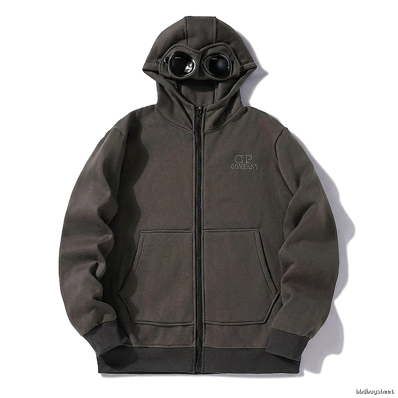 C.P. workwear style dark gray hoodie