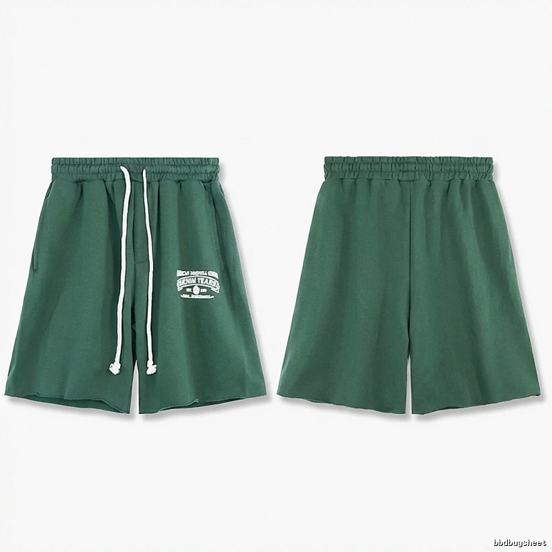 DENIM TEARS American Retro Green Shorts