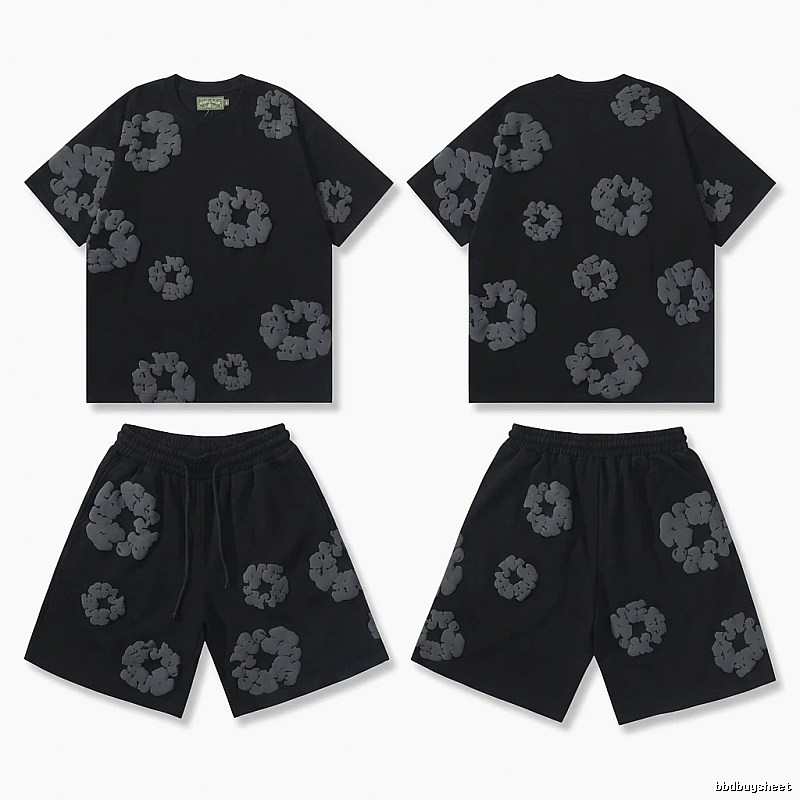 DENIM TEARS Printed Casual Black Suit
