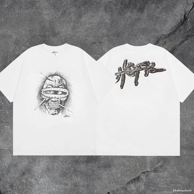 Denim Tears White Graphic T-Shirt Modern Fit