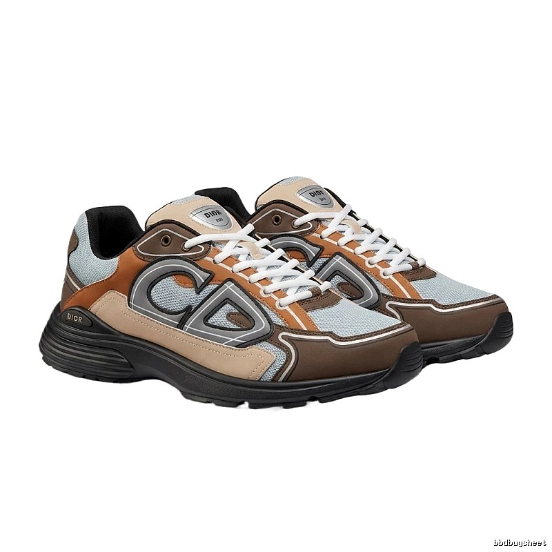 Dior retro-style color-blocking sneakers
