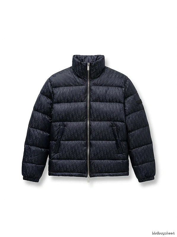 Dior's classic fashionable black down jacket
