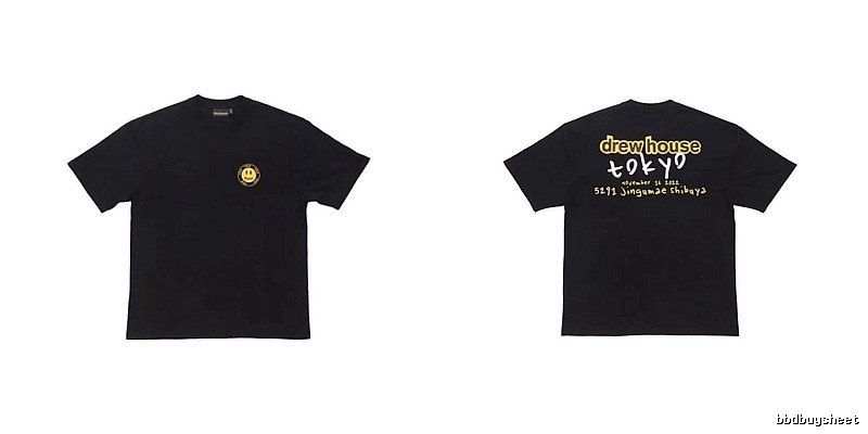 DrewHouse Tokyo Limited Street Style Black T-Shirt