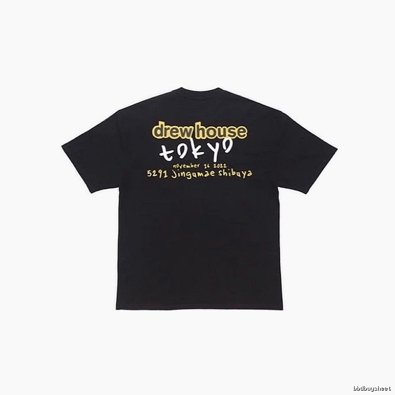 DrewHouse Tokyo Limited Street Style Black T-Shirt