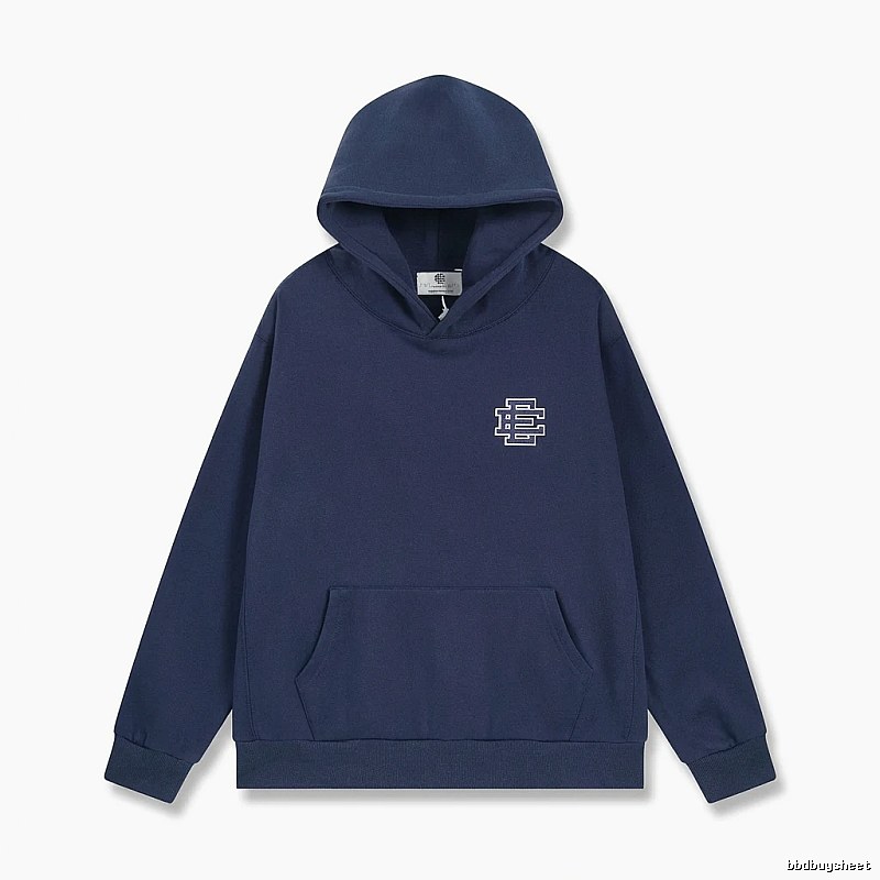 Eric Emanuel Minimalist Style Navy Blue Sweatshirt