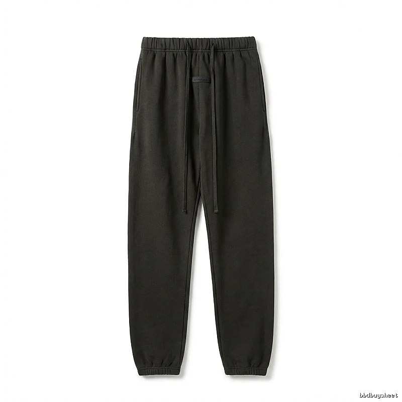 ESSENTIALS Basic Casual Black Pants