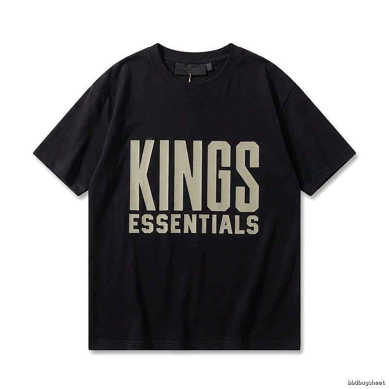 ESSENTIALS KINGS Style Black T - Shirt
