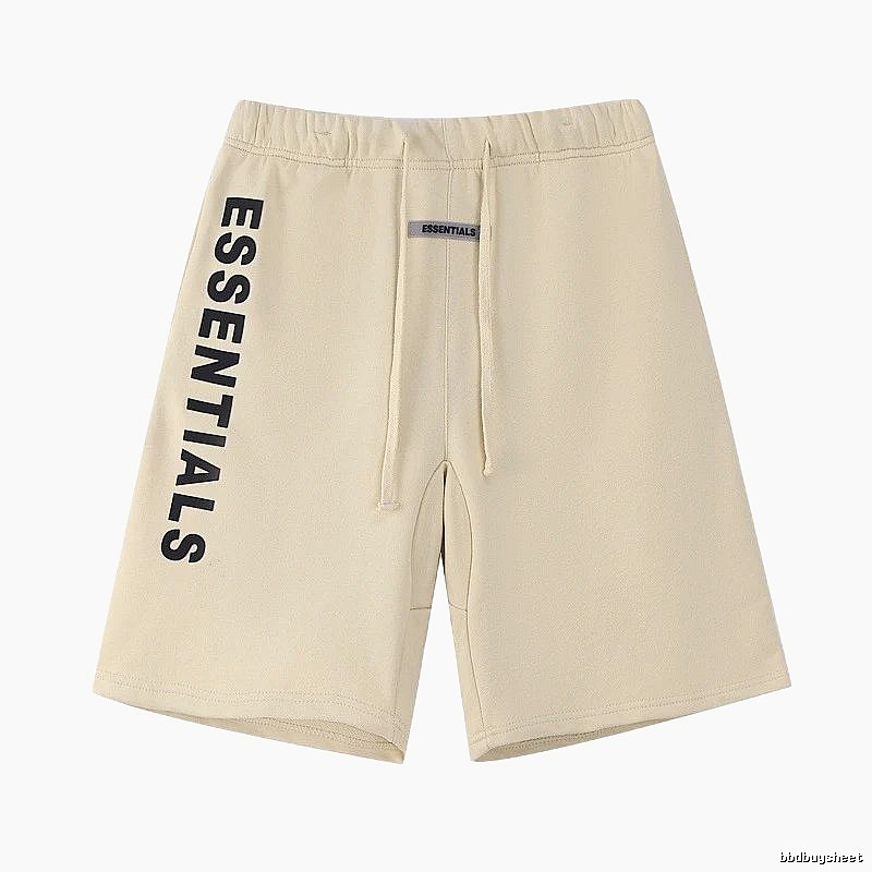 ESSENTIALS minimalist style beige shorts