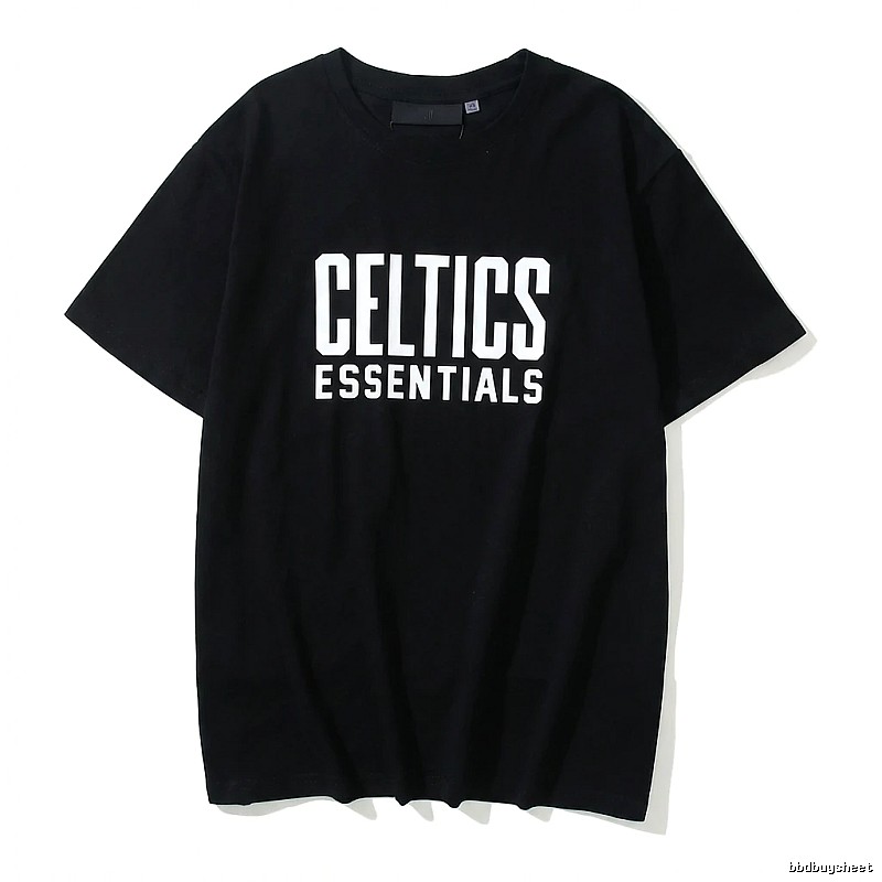 ESSENTIALS minimalist style black T-shirt