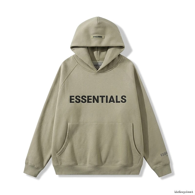 ESSENTIALS Simple Style Grey Hoodie