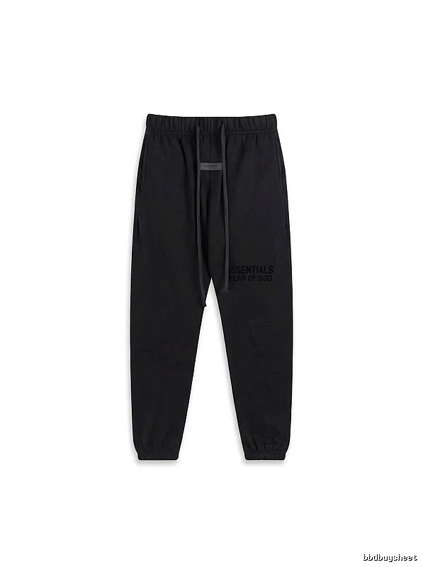 Essentials trendy and cool style black sweatpants