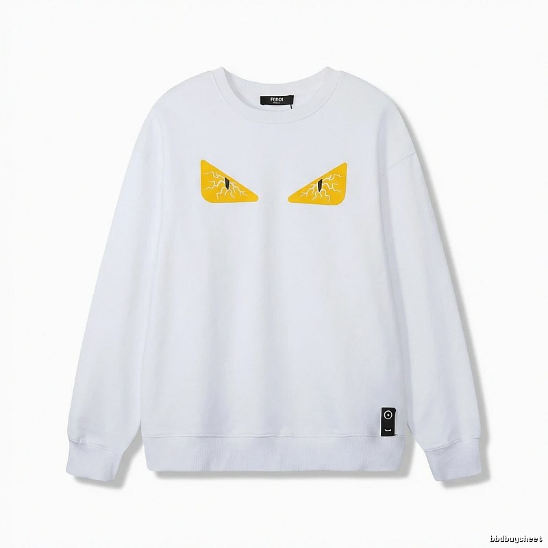 Fendi Little Monster White Sweatshirt