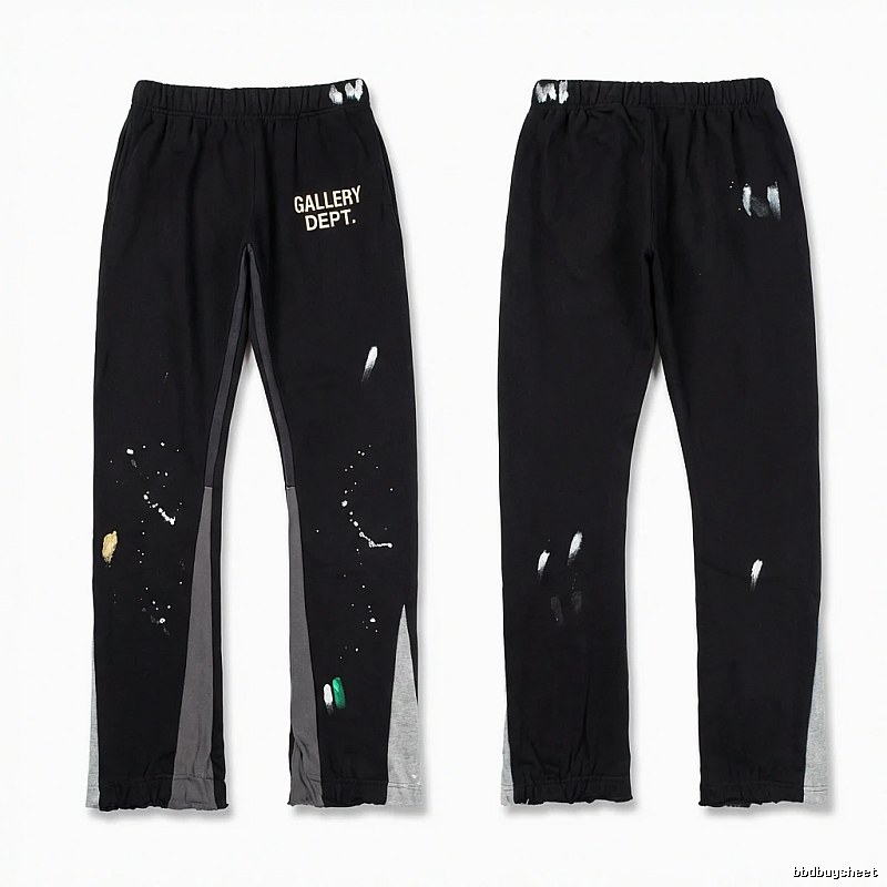 Gallery Dept Graffiti Style Black Long Pants