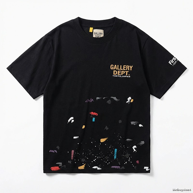 Gallery Dept Graffiti Style Black T-shirt