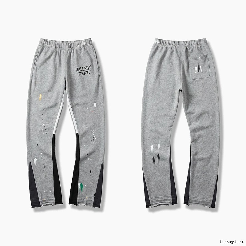 Gallery Dept Graffiti Style Gray Sweatpants