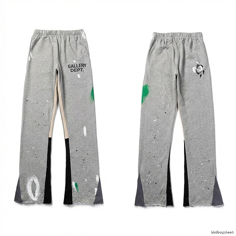Gallery Dept graffiti-style grey trousers