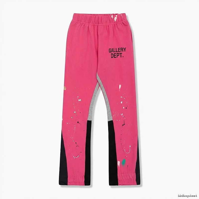 Gallery Dept Graffiti Style Pink Trousers