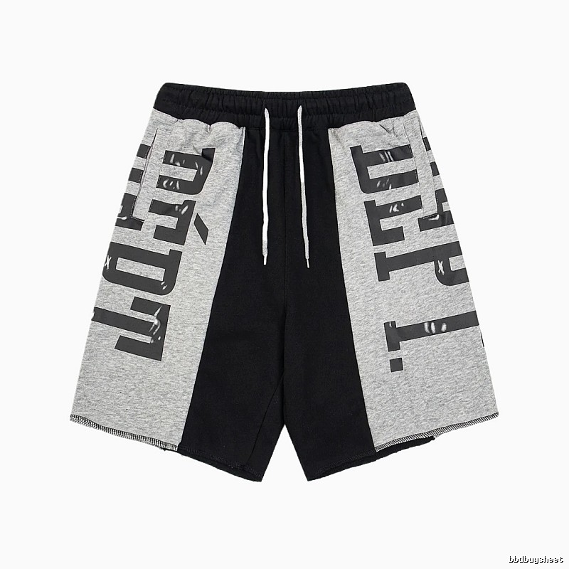 Gallery Dept. Letter Color-Block Casual Shorts