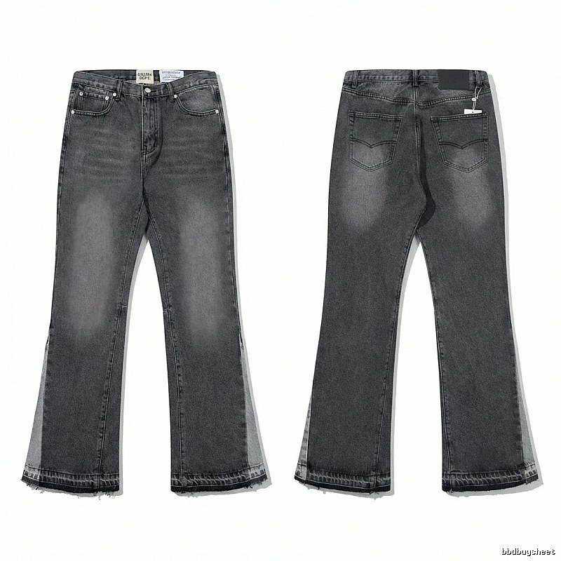 Gallery Dept Retro Style Black and Grey Jeans