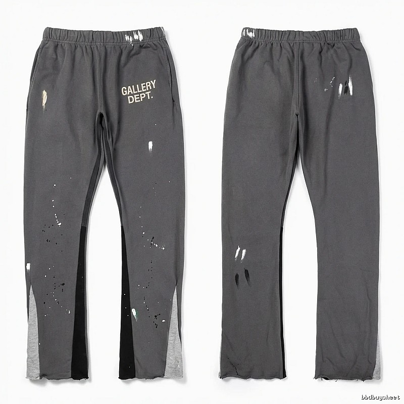 Gallery Dept Ripped Grey Sweatpants