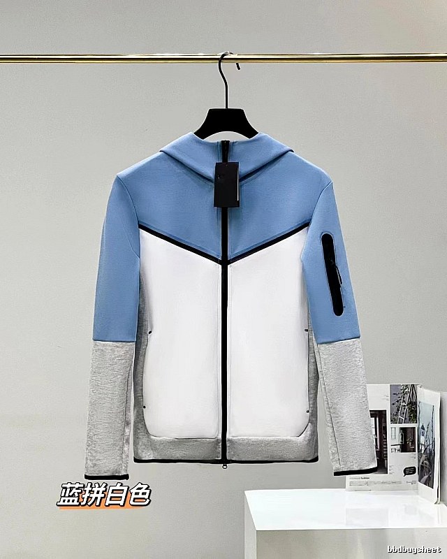 Gift Ready White zip hoodie White Full Zip with Standout Detail