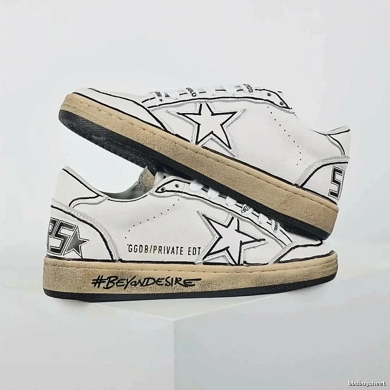 Golden Goose Dirty Sneakers, Trend, White