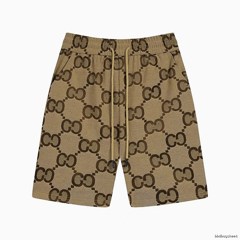 Gucci Double G Brown Retro Shorts