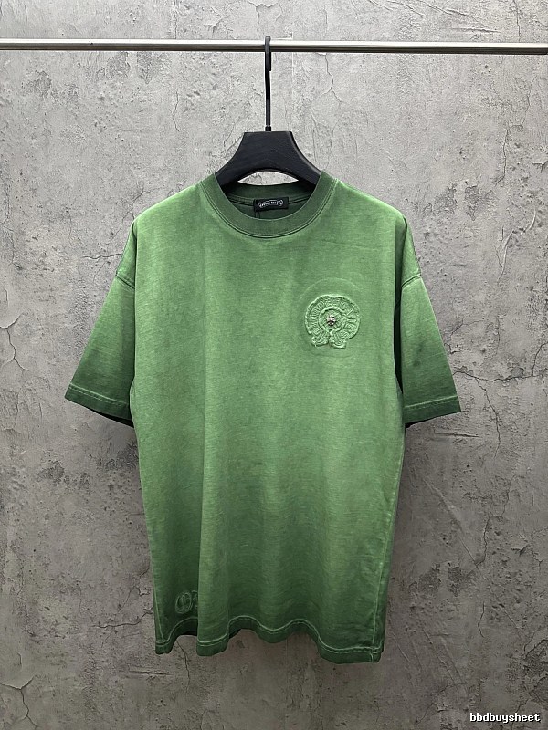 Gucci retro-style green T-shirt