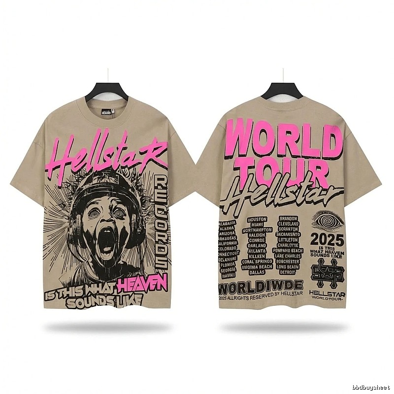 Hellstar World Tour Khaki T-shirt