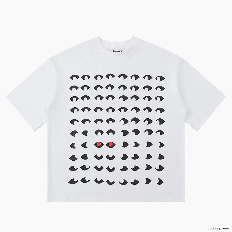 House of Errors Eye Print White T-shirt
