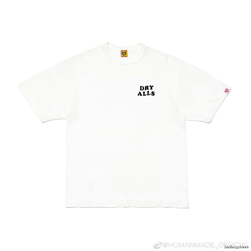 HUMAN MADE EDRYALLS Japanese Streetwear White Short Sleeve T-Shirt