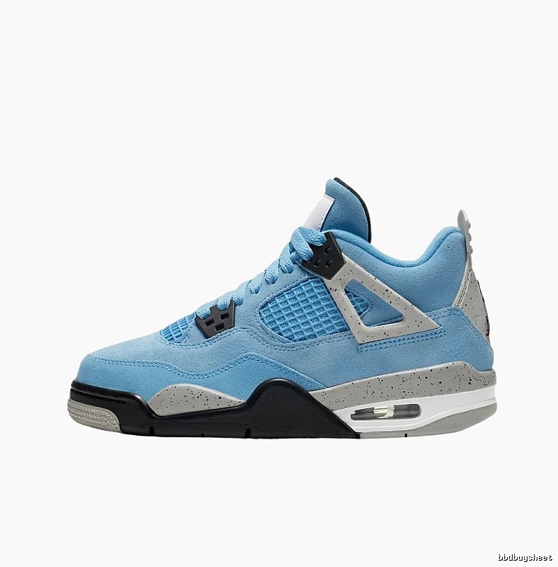 Jordan 4 trendy brand style light blue