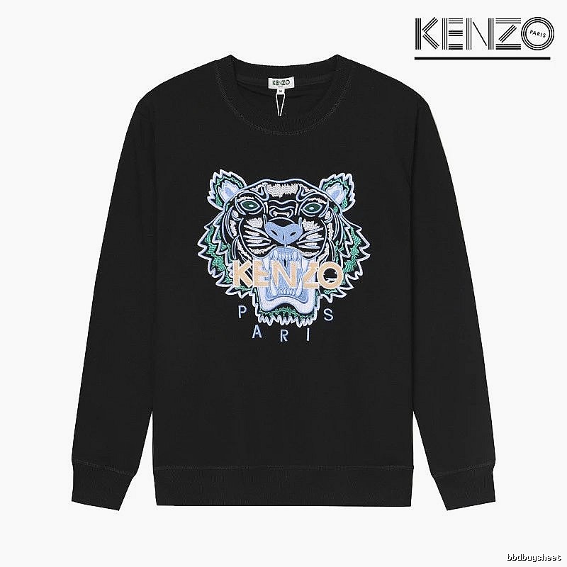 Kenzo Style Kc20 Tiger SweatShirt Visual Accent Graphic