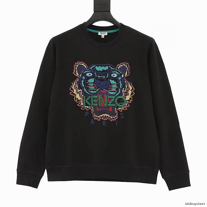 Kenzo Style Kc32 Tiger SweatShirt Campus Look Graphic