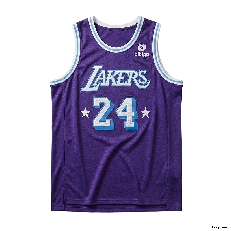 Kobe Lakers retro - style jerseys