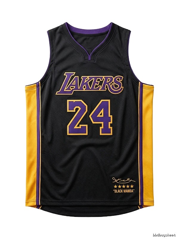 Kobe Lakers retro-style jerseys